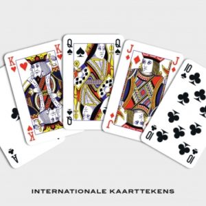 Overzicht van Internationale kaarttekens voor speelkaarten