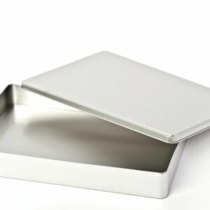 A4 formaat blikken doos met deksel